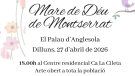 Celebració de la Mare de Déu de Montserrat al Palau d'Anglesola
