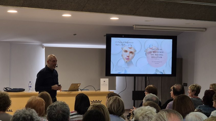 Toni Manzano: "Per primera vegada la ciutadania, i no la indústria, és la propulsolra d'aquesta última revolució que suposa la intel·ligència artificial"