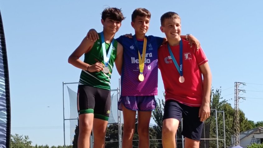 Unai Porcel, campió de Catalunya sub‑14 amb rècord als 2.000 metres marxa